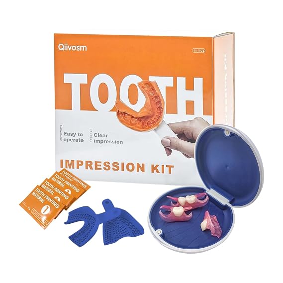 Custom Removable Dentures Set for Tooth Replacement (1 Tooth)