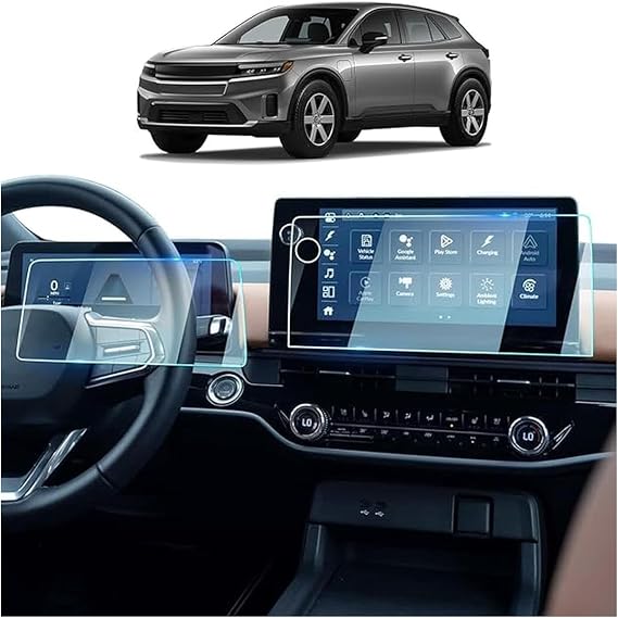 BIXUAN For 2024-2025 Honda Prologue Screen Protector For 2024 2025 Prologue (EX/Touring/Elite) 11" Dash + 11.3" Navi Touchscreen 2025 Prologue Accessories 9H Tempered Glass [NO Fingerprint&Scratches]