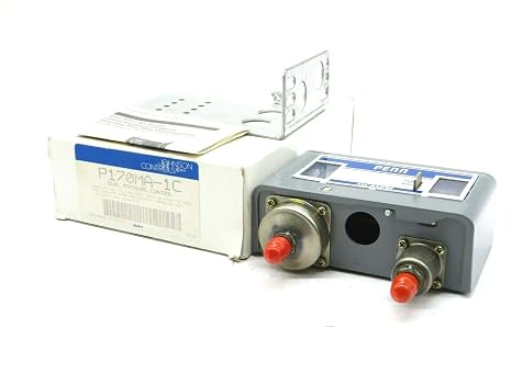 Johnson Controls P170MA-1C Dual Pressure Control, SPST