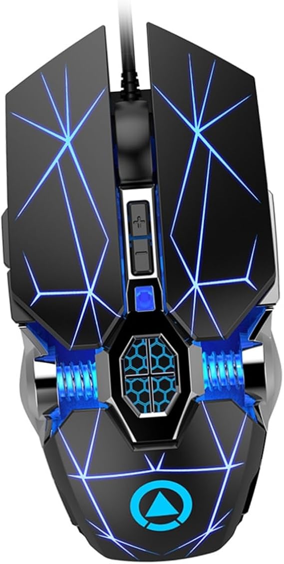 Optical Mouse Laptop Notebook Computer Gaming Wired Mouse with RGB Backlit Wired Computer Corded Mouse Computer Mouse for Laptop Mechanical Mouse Private Model Abs/825