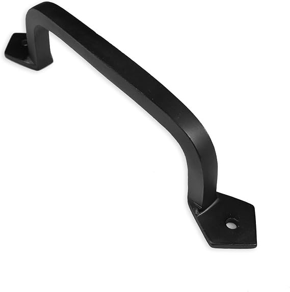 Iron Valley - 9'' Square Door Pull Handle - Solid Cast Iron