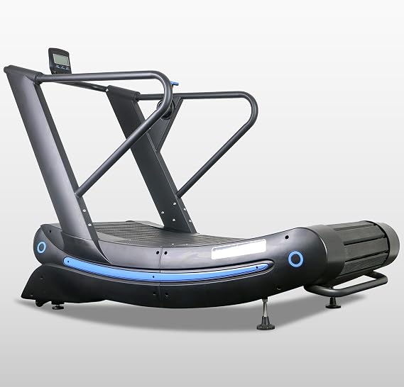 Curved Treadmill, Non Electric Treadmill with Resistance Adjustment