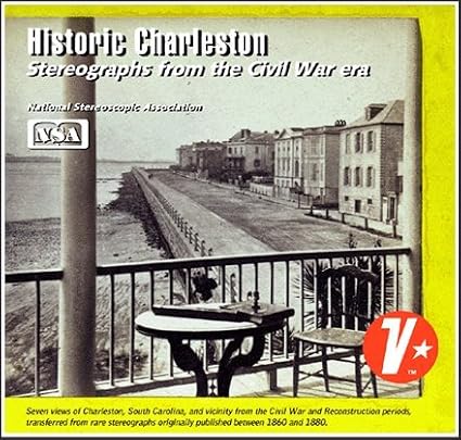 3Dstereo ViewMaster Historic Charleston 1860-1880 ViewMaster Reel - 7 Images - Unisex - Teen, Adult