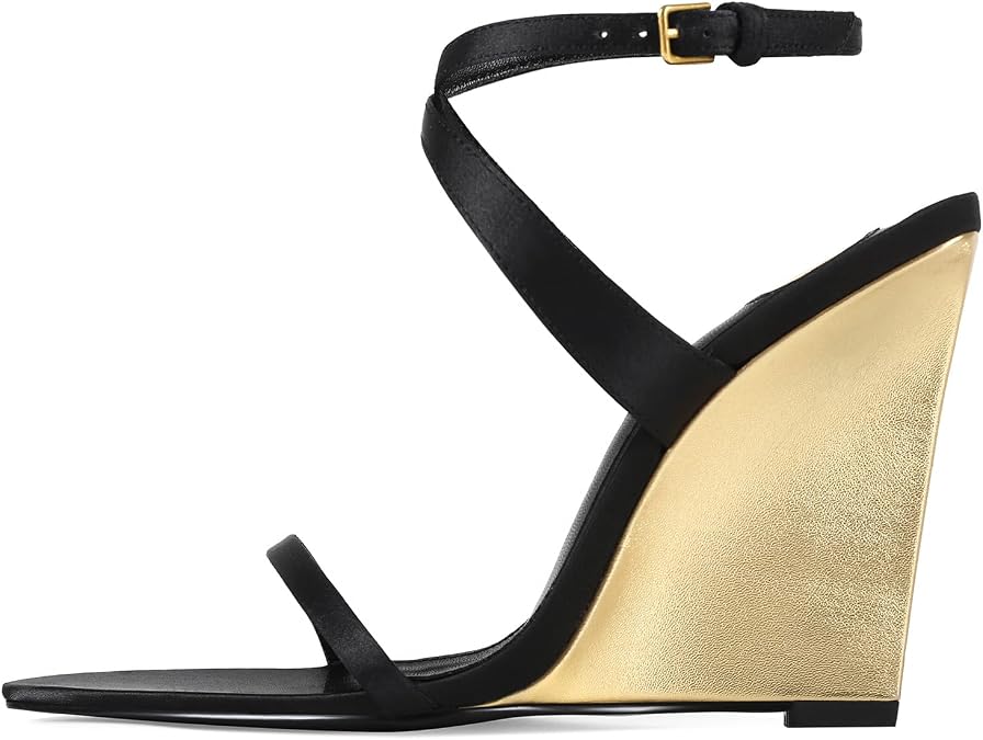 Strappy Wedge Sandals for Women