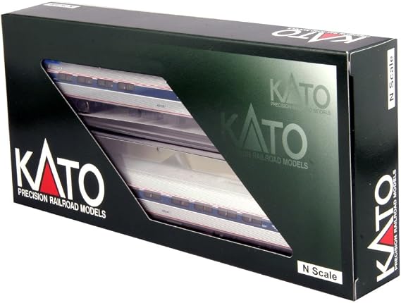 Kato USA Model Train Products N Scale Amfleet I Phase VI 2-Car B Set