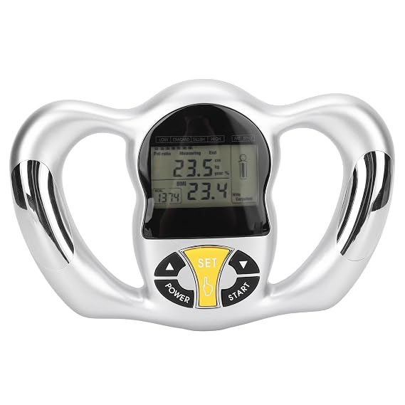 Handheld Body Fat Loss Monitor, Body Composition Monitor with Scale, BMI Meter Fat Analyzer Health Monitor Body Fat Monitor Device Handheld Body Fat Measurement Tool