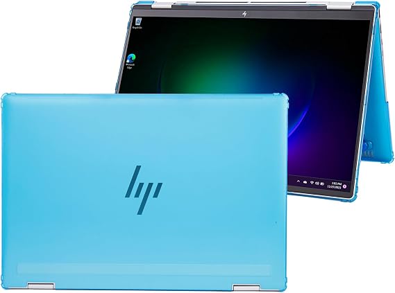 mCover Case ONLY Compatible for 2024~2025 16-inch HP Envy x360 16-ACx / 16-ADx Series 2-in-1 Windows Notebook PC (NOT Fitting Any Other HP Models) - Aqua
