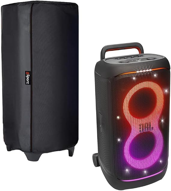 JBL PartyBox 520 Portable Party Speaker Bundle with gSport Speaker Cover