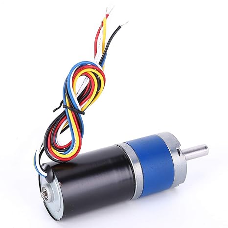 Brushless DC Geared Motor 36mm High Torque Low Noise 24V 120RPM Electric Metal Gear Motor for Mechanical Engineering Applications Industrial Use