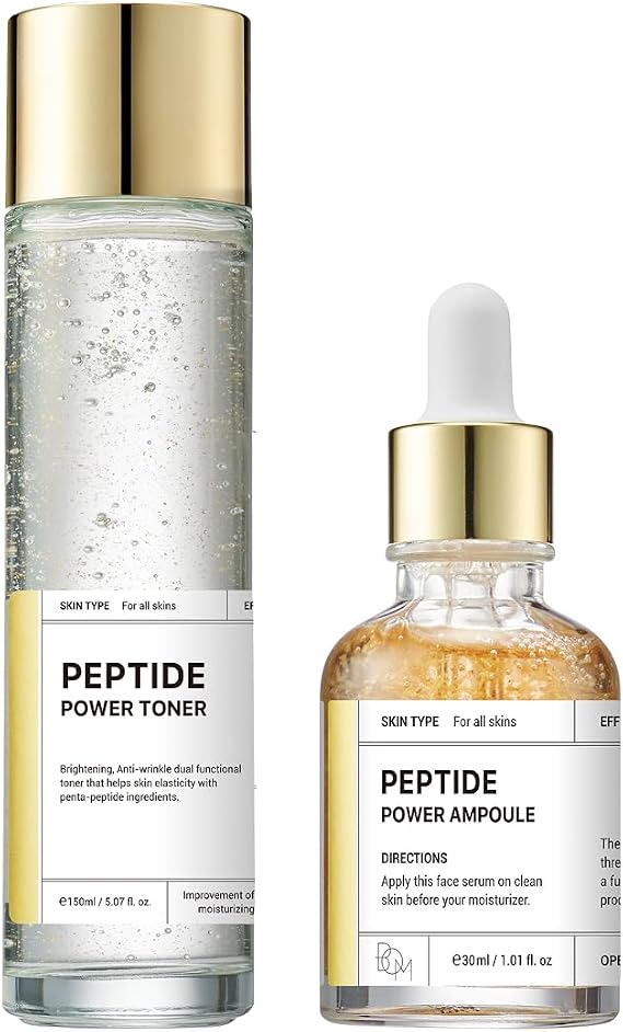 BOM Peptide Power Toner & Ampoule Bundle