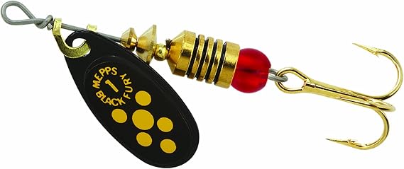 Sheldons Inc Black Fury - Plain trbl, Yellow dot, #1