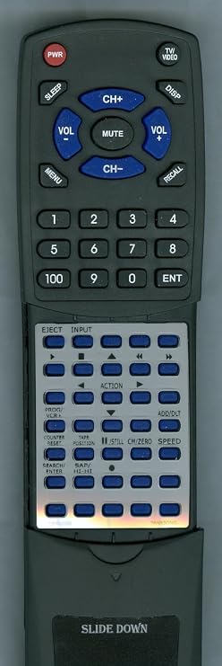 Replacement Remote Control for PANASONIC PVV4611, LSSQ0286