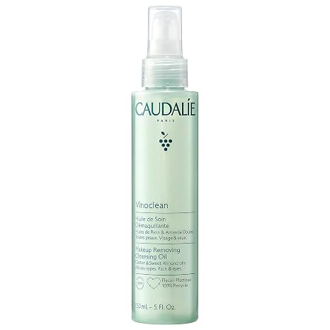 Caudalie Vinoclean Makeup Removing Cleansing Oil, Waterproof Makeup Remover