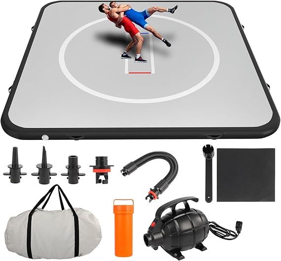10x10FT Inflatable Wrestling Mat for Home