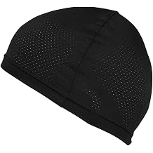 SCHAMPA Traditional Stretch Skullcap (Black (Mesh))