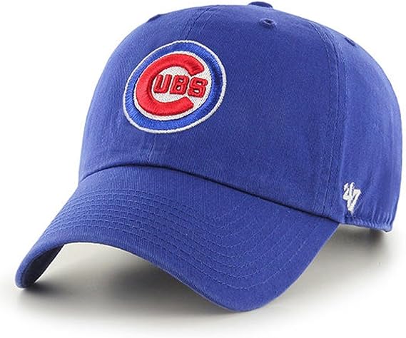 '47 Brand Chicago Cubs Clean Up MLB Dad Hat Cap Royal