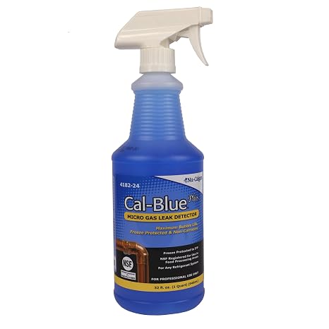 Nu-Calgon 4184-24 Fluorescent Gas Leak Detector, 1 Quart Spray Bottle