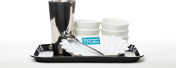 Coffee Cupping Set - Complete Professional Kit for 1, 6 or 12 Coffees Set for 1 Coffee