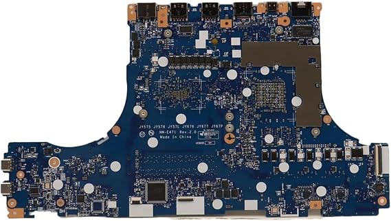 Laptop Motherboard, Compatible for Lenovo,Legion 5 Pro 16ARH7H NM-E471 with CPU:R5-6600H R7-6800H R9-6900 GPU:RTX3060 6G/3070 8G/3070 Ti 8G,Laptop Repair Parts(R5-6600H RTX3060 6G)
