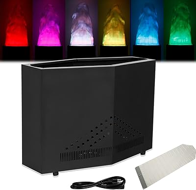 TCFUNDY 24 LED Fake Fire Flame Light RGB 3-in-1 DMX Artificial Fire Lamp 4ft Simulated Flame Lamp Effect for Stage Halloween DJ Disco Party Lighting