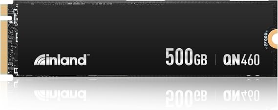 INLAND QN460 500GB NVMe SSD PCIe 4.0 Gen4x4 Internal Solid State Drive
