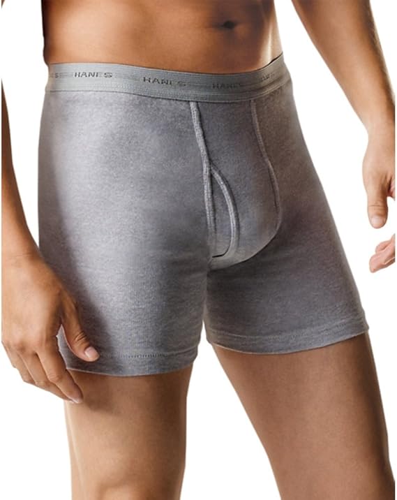 Hanes mens Hanes Ultimate Mens Tagless Boxer Briefs, 5-pack