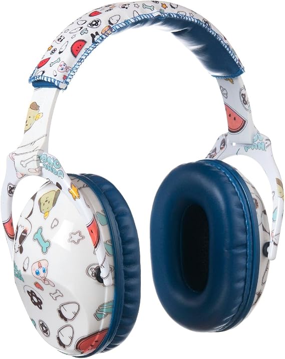 Kids Hearing Protection,25dB NRR Noise Reduction,Sound Proof for Kids,Toddler,Safety Earmuffs for Concert,Airplane,Autism,Monster Jam,Travel,School- Blue Panda