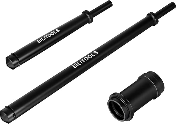 BILITOOLS Truck Anchor Pin Bushing Kit, Pneumatic Bushing Driver Set for Truck & Trailer 1-3/8 Anchor Pin Bushings Removal Installation, No Hub Removal Brake Tool, for Commercial Semi Trucks