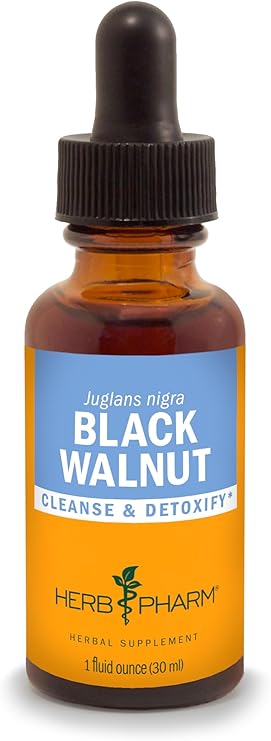 Herb Pharm Black Walnut Liquid Extract Drops for Cleansing and Detoxifying, 1 Oz