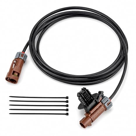HC3Z-14D202-M Reverse Camera Cable Harness Compatible with 2017-2022 Ford F-250 F-350 Super Duty with Towing System, Plug-and-Play Rear View Camera Wiring Harness Assembly