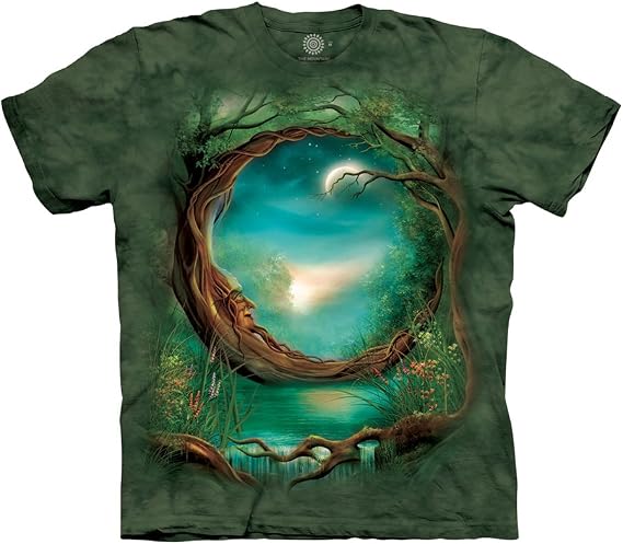The Mountain Mens Horses & Sun Adult T-Shirt
