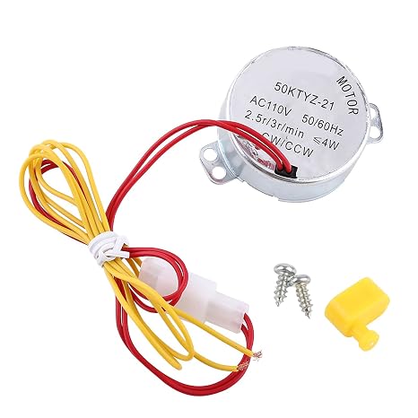 Egg Turner Motor, 110 220V AC Chicken Egg Turner Rotator Incubator Motor Automatic Egg Incubator Tray for Ducks Goose Birds Egg Chickens Hatching 2 Types(110V)