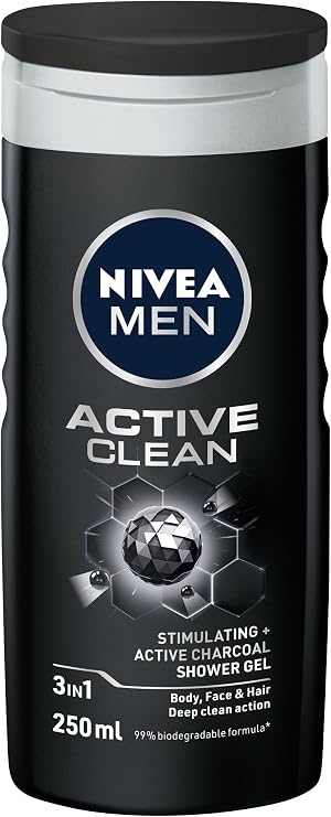Nivea Men Active Clean Shower Gel(250 ml)