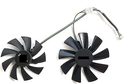 Graphics Card 87MM 100MM GA92S2H GAA8S2U GTX 1080TI Mini GPU Fan Compatible with GTX 1080Ti Mini 1070Ti Mini 1060 Video Card Cooling FanNO Logo