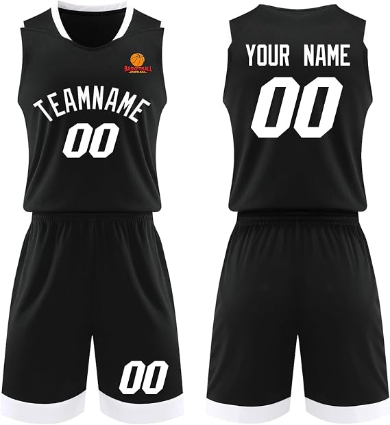 Basketball Jersey Set Gift Youth Basketball Jerseys Basketball Sports Training Uniform for Boys Girls