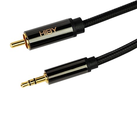 HiBy 3.5mm to RCA Coaxial Cable 1 Meter