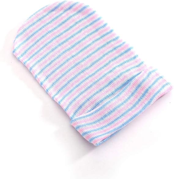 MediChoice Newborn Bonnet/Cap, Single Ply, 4x6 Inch, Tri-Color 1314099956 (Box of 25)