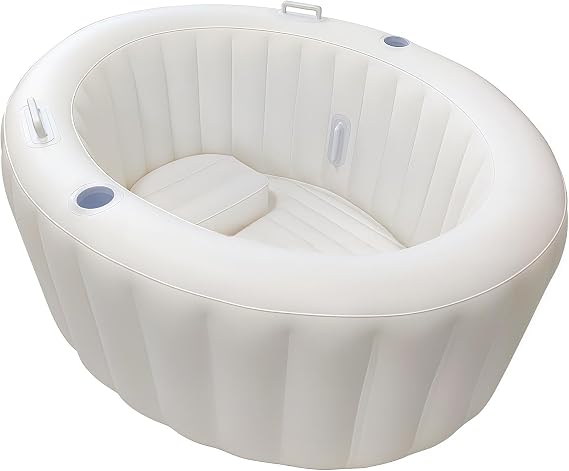 Premium Birth Tub, Birth Pool in Creamy Marshmallow Birthing Pool for Home Birth, Home Birth Tub, Multi-Functional Pool for Relaxation and Kids Swimming