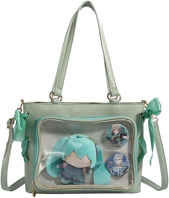 Ita Bag Crossbody Shoulder Bag Satchel Messenger Pins Display for women