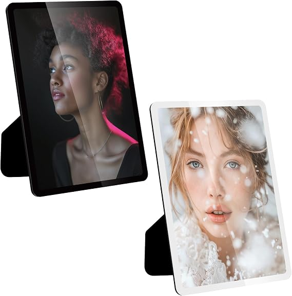 1 pack black 5x7 picture frame and 1 pack 5x7 white picture frame