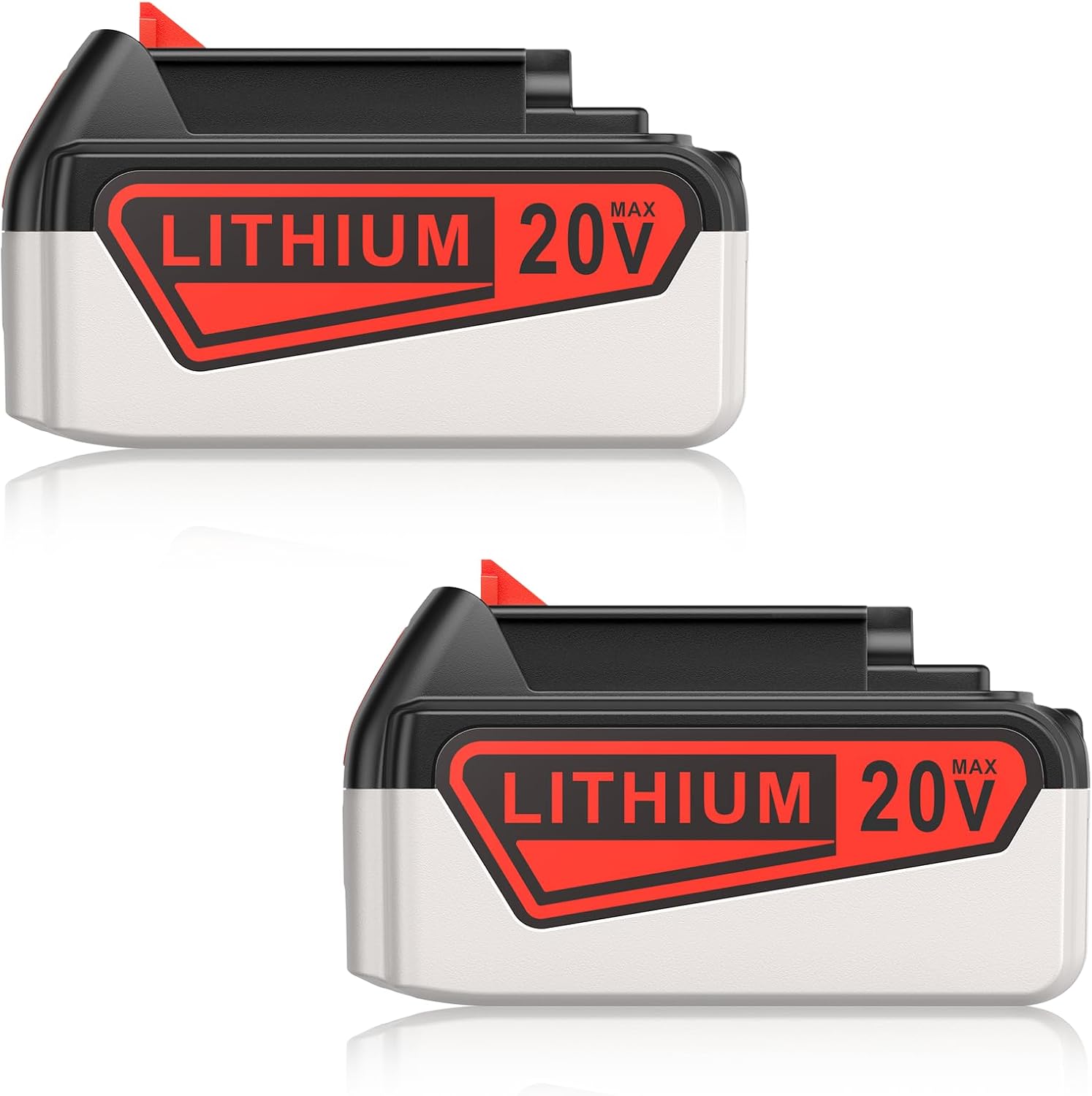 FirstPower Upgraded 2Packs 7.5Ah Replacement Battery for Black and Decker 20V Lithium Battery Compatible for Black Decker 20V Battery LBXR20 LBX20 LB20 LB2X4020-OPE LBXR20B-2 LST300 LST220