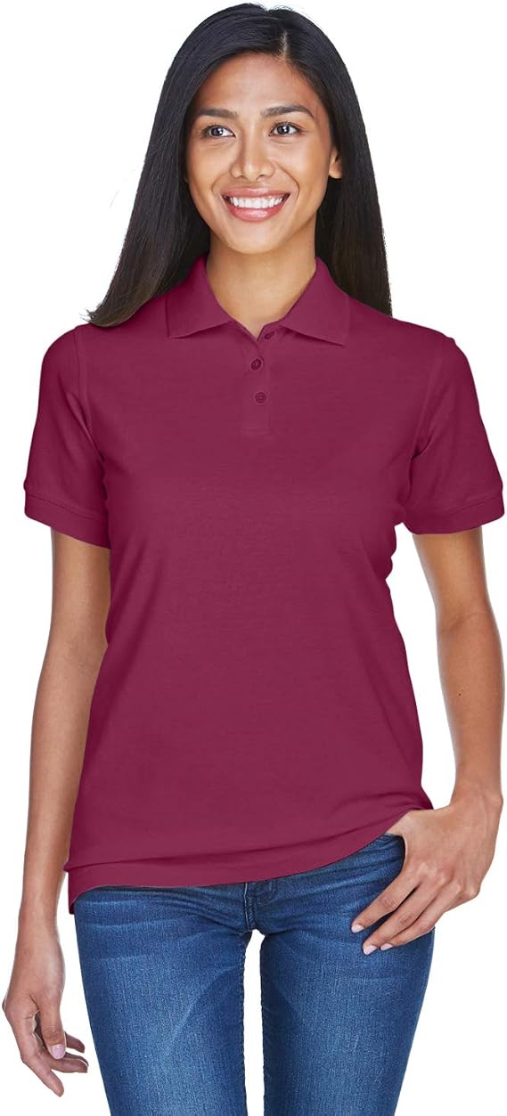UltraClub 8530 Ladies Classic S-Sleeve Pique Polo