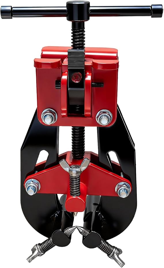 Quick Release Pipe Alignment Clamp 1"-2.5", T-Handle Welding & Pipe Fitting Tool for Pipes, Flanges, Tees