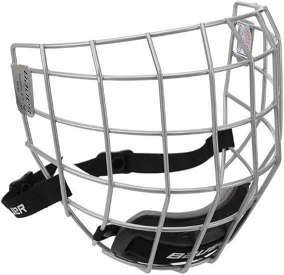 Bauer Profile II Ice Hockey Helmet Face Mask Cage | Silver