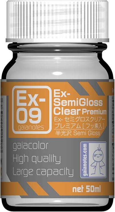 Gaianotes Ex Color 50ml Ex-09 Ex-Semi Gloss Clear Premium