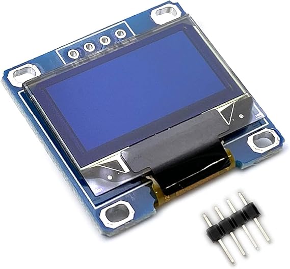 Kiro&Seeu 12864 0.96 Inch I2c IIC Serial OLED LCD LED Display Screen Serial Module 128 X 64 SSD1306 Driver Compatible with Ar-duino Display Raspberry PI 51 Msp420 Stim32