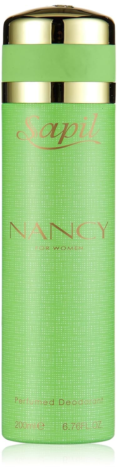 Sapil Nancy Green - Deodorant Spray for Women - Scented Deodorant for Long-Lasting Odor Protection - Floral, Fruity, and Musky Deodorant Spray - Keeps You Fresh and Odor Free All Day - 6.76 oz