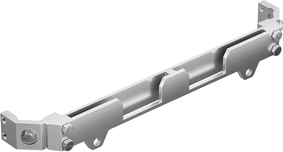 Tool Rail Mount for Alpha Engineerd Threaded Rails - Compatible with Milwaukee Packouts with Alpha Engineered Replacement Rails