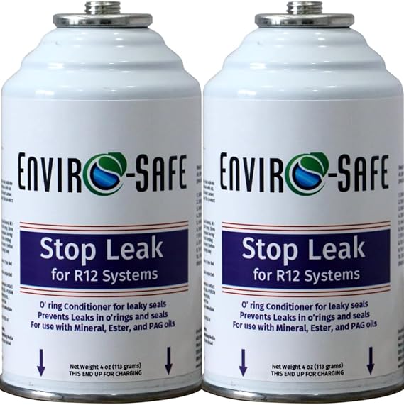 StopLeak for R12, 2 cans (4oz), Stop Leaks Now
