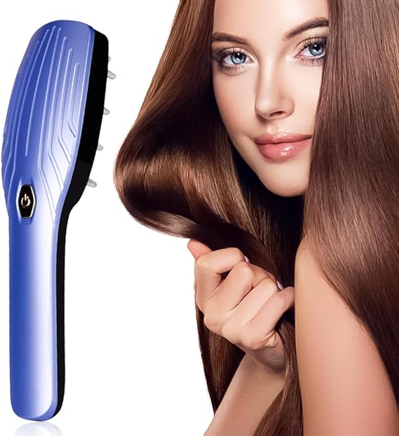 Electric Phototherapy Scalp Massager Comb for Hair Growth,Hair Regrowth Brush for Her Him Gifts,USB Anti Hair Loss Head Care Electric Comb Brush for Mother